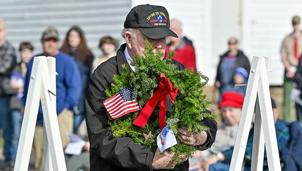 Trinity Memorial wreath ceremony