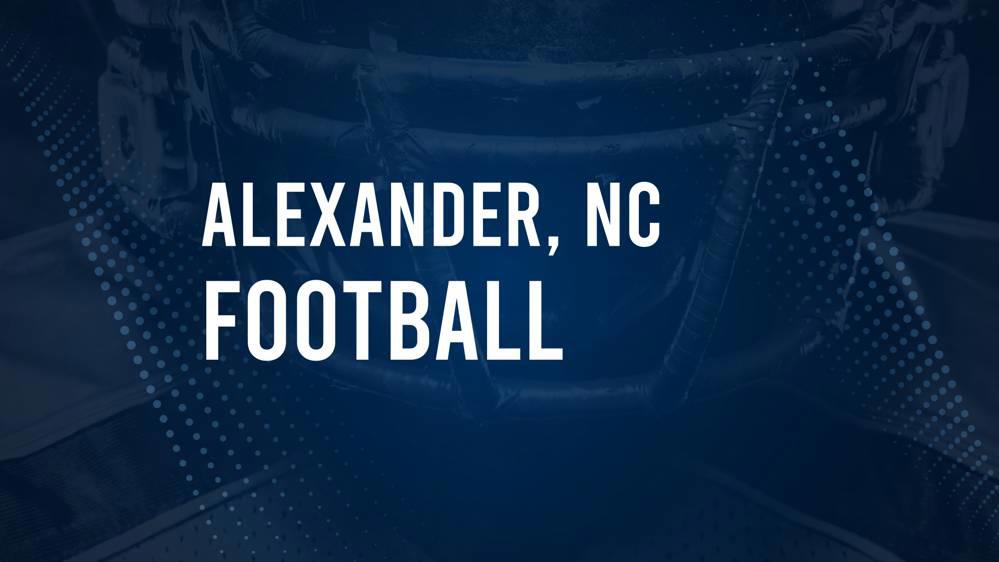 How to Watch Alexander County, NC High School Football Games Streaming Live – August 23