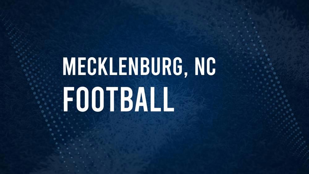 How to Watch Mecklenburg County, NC High School Football Games Streaming Live – August 24-27