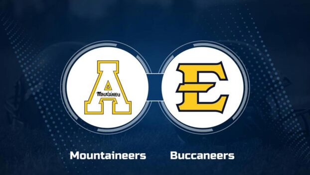 Where to Watch Appalachian State vs. East Tennessee State on TV or Streaming Live - August 31