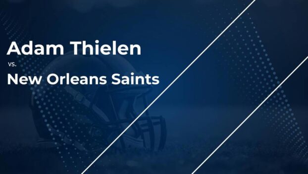 Adam Thielen and the Panthers vs. the Saints: Week 1 Stats, Matchup, Game Info