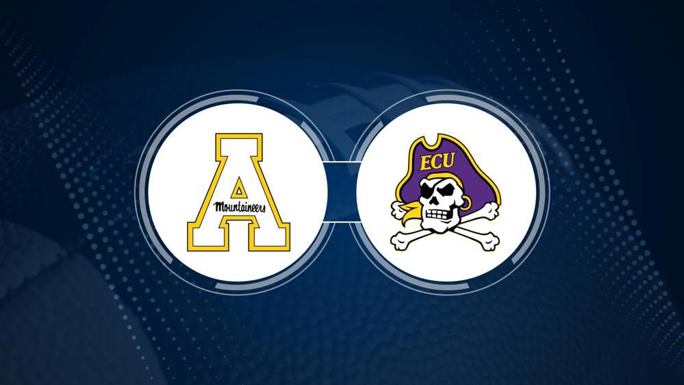 Appalachian State vs. East Carolina: Odds, spread, and over/under - Sept. 14