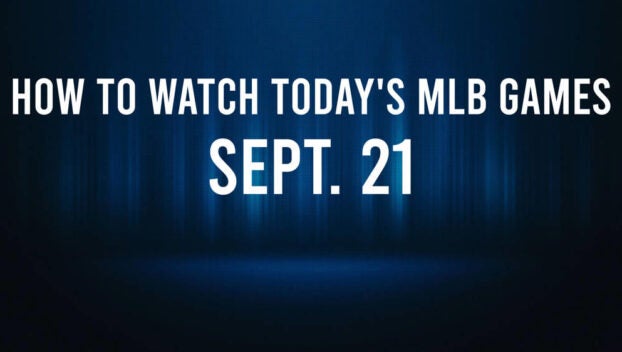 How to Watch MLB Baseball on Saturday, Sept. 21: TV Channel, Live Streaming, Start Times