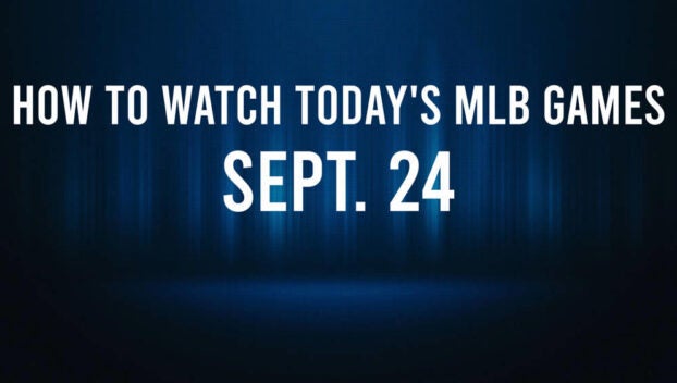 How to Watch MLB Baseball on Tuesday, Sept. 24: TV Channel, Live Streaming, Start Times