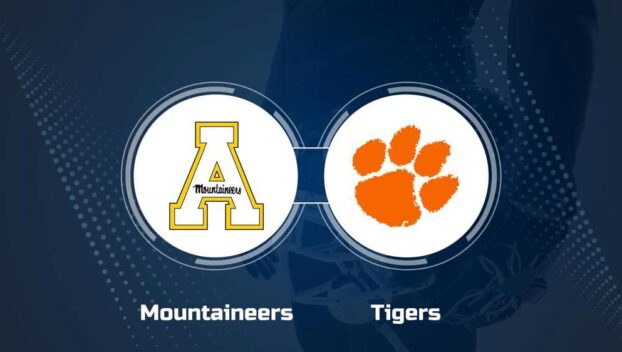 Where to Watch Appalachian State vs. Clemson on TV or Streaming Live - Sept. 7