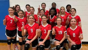 Central Middle School volleyball