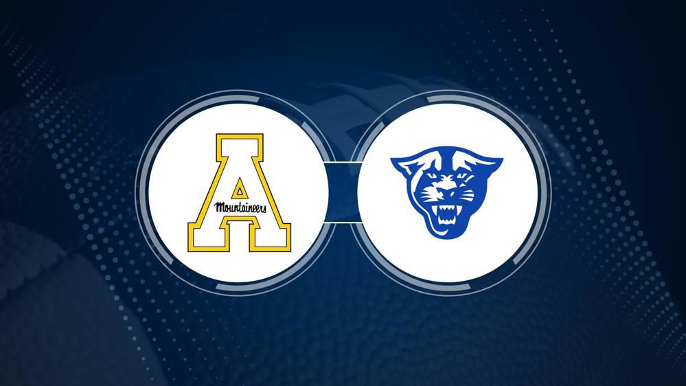 Appalachian State vs. Georgia State: Odds, spread, and over/under - Oct. 26