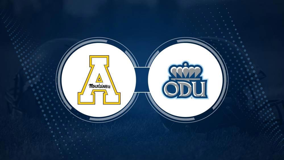 Appalachian State vs. Old Dominion: Odds, spread, and over/under - Nov. 2