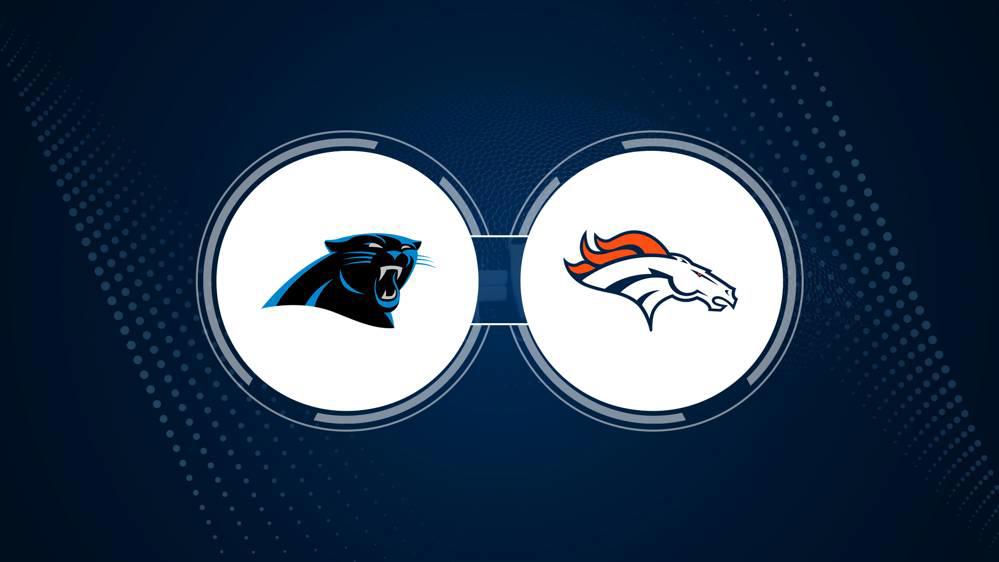 Best Bets, Odds for the Panthers vs. Broncos Game – Week 8