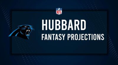 Chuba Hubbard Fantasy Projections: Week 6 vs. the Falcons