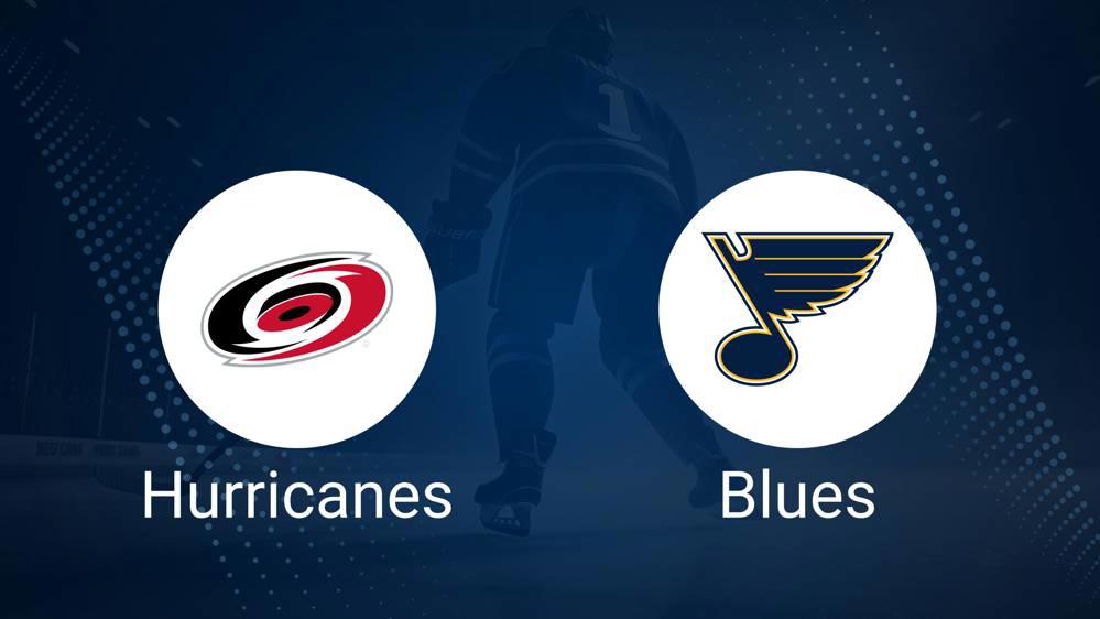 How to Pick the Hurricanes vs. Blues Game with Odds, Spread, Betting Line and Stats – October 19