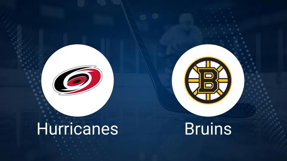 How to Pick the Hurricanes vs. Bruins Game with Odds, Spread, Betting Line and Stats – October 31