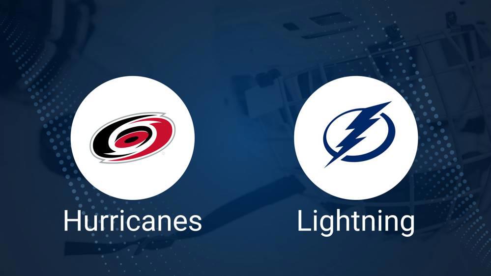 How to Pick the Hurricanes vs. Lightning Game with Odds, Spread, Betting Line and Stats – October 11