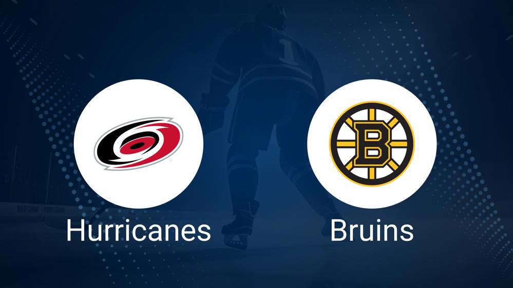 Hurricanes vs. Bruins Injury Report Today - October 31