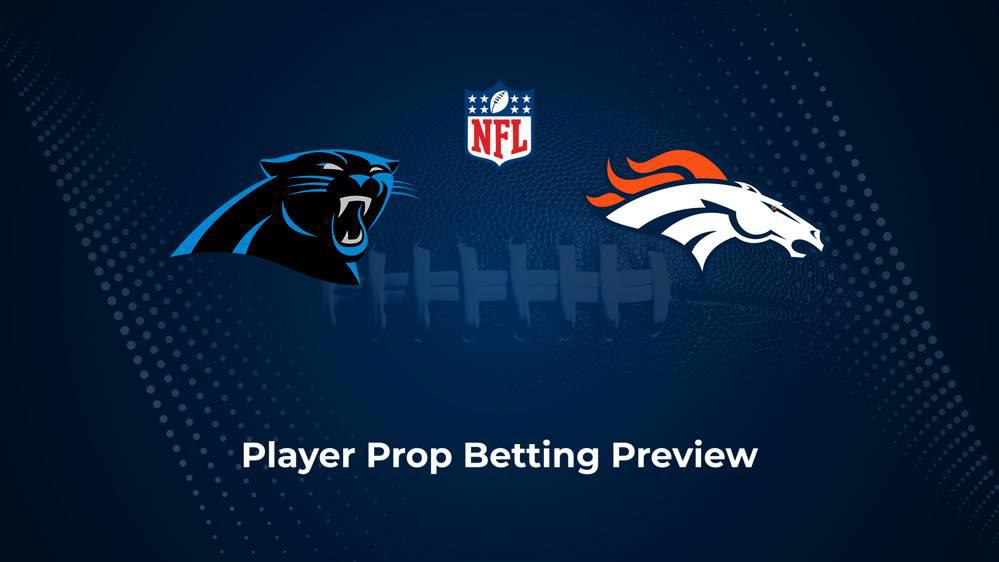 Panthers vs. Broncos Player Props & Odds – Week 8