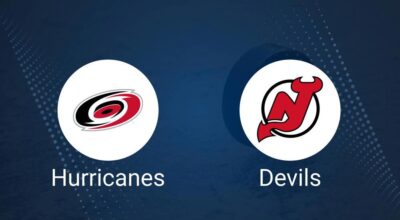 Where to Watch Carolina Hurricanes vs. New Jersey Devils on TV or Streaming Live - October 15