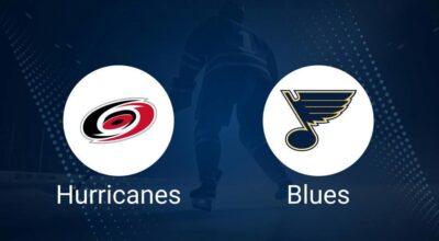 Where to Watch Carolina Hurricanes vs. St. Louis Blues on TV or Streaming Live - October 19