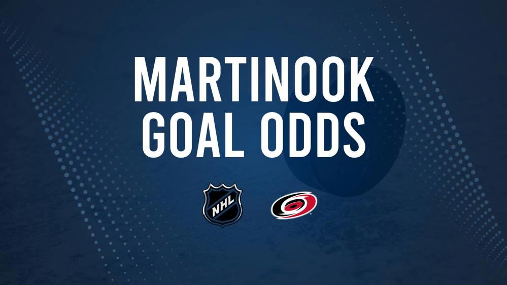 Will Jordan Martinook Score a Goal Against the Oilers on October 22?