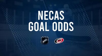 Will Martin Necas Score a Goal Against the Flames on October 24?