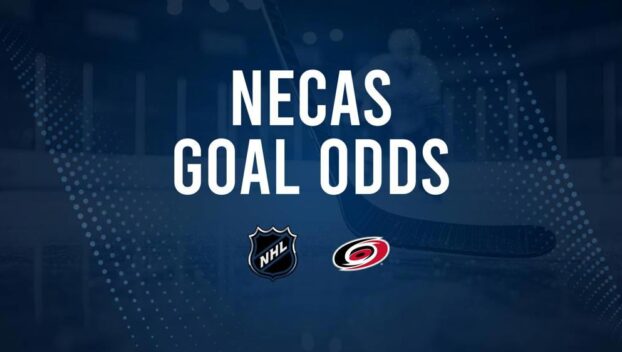 Will Martin Necas Score a Goal Against the Oilers on October 22?