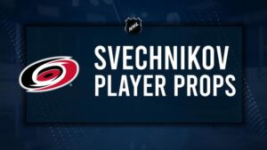 Andrei Svechnikov Player Prop Bets for the Hurricanes vs. Flyers Game - November 20