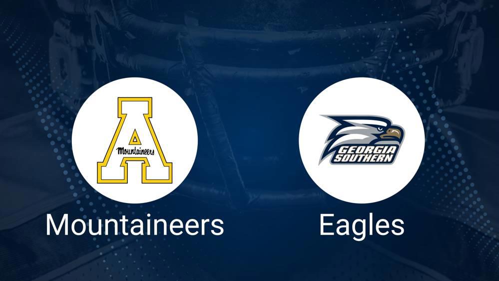 Appalachian State vs. Georgia Southern Nov. 30 Tickets & Start Time