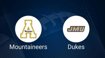 Appalachian State vs. James Madison Nov. 23 Tickets & Start Time