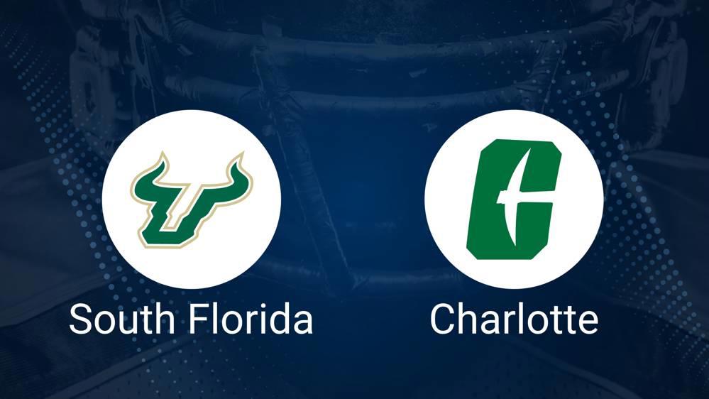 Best Bets, Predictions & Odds for the Charlotte vs. South Florida Game – Saturday, Nov. 16