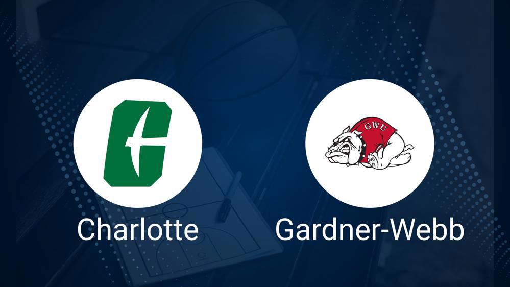 How to Watch Charlotte vs. Gardner-Webb Women's Basketball on TV or Live Stream - November 21