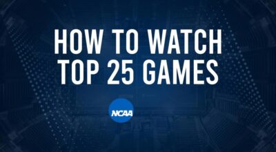 How to Watch Top 25 College Basketball Games - Saturday, November 16