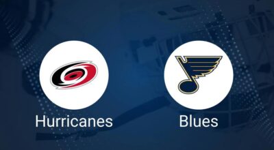 Hurricanes vs. Blues Injury Report Today - November 17