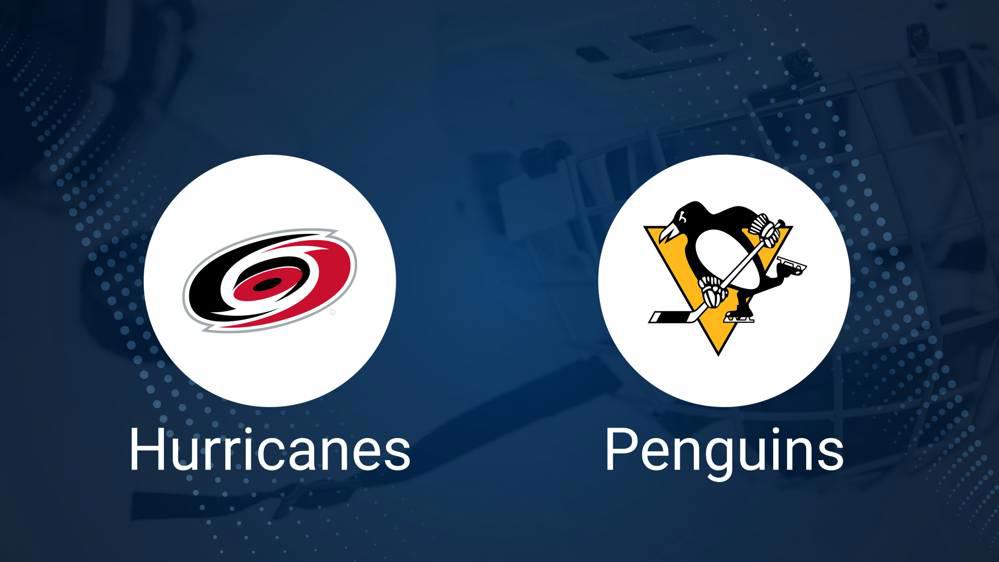 Hurricanes vs. Penguins Injury Report Today - November 7