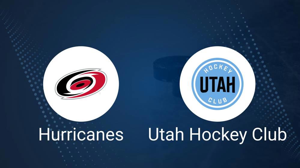 Hurricanes vs. Utah Hockey Club Injury Report Today - November 13