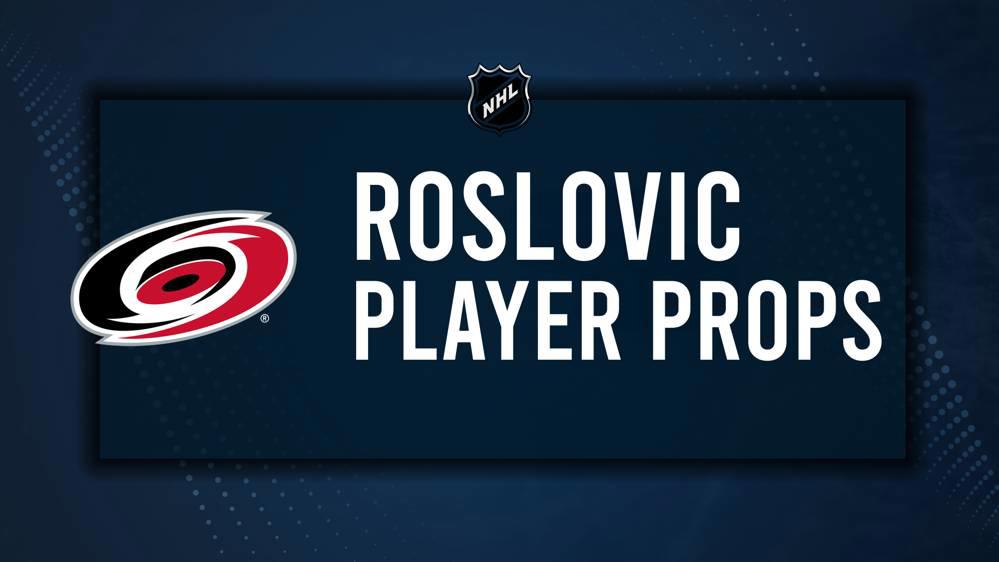 Jack Roslovic Player Prop Bets for the Hurricanes vs. Blues Game - November 17