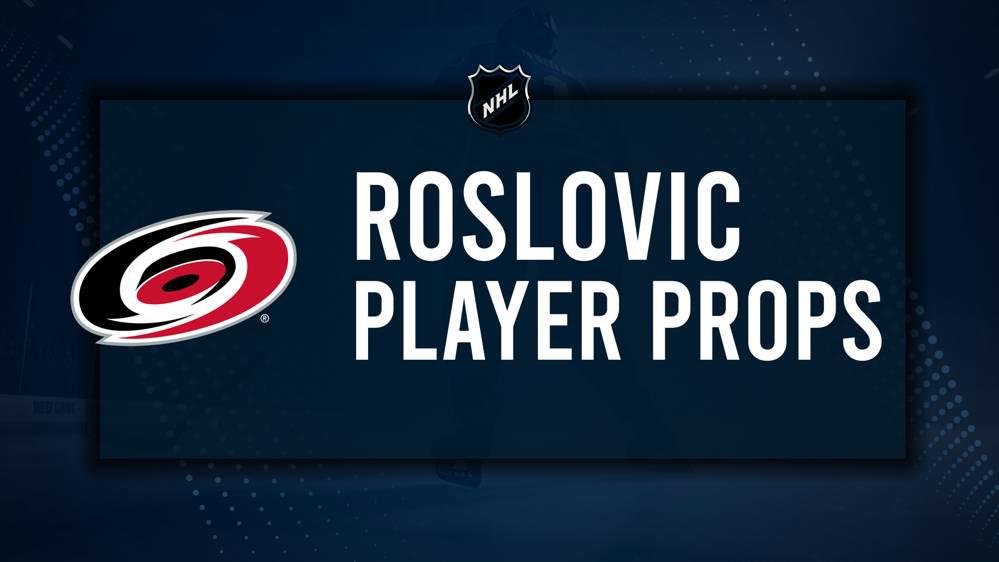 Jack Roslovic Player Prop Bets for the Hurricanes vs. Senators Game - November 16