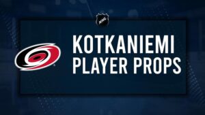 Jesperi Kotkaniemi Player Prop Bets for the Hurricanes vs. Blues Game - November 17