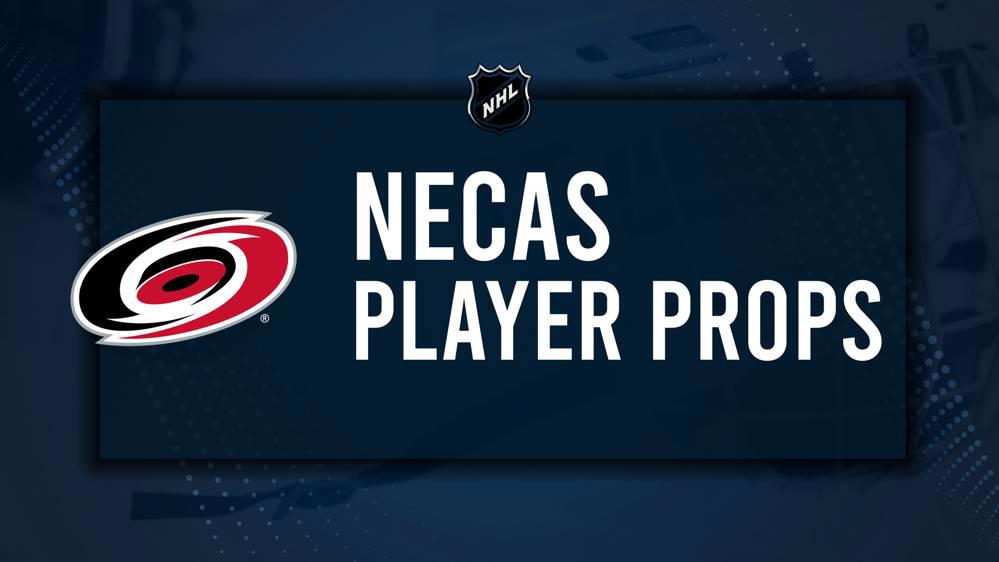 Martin Necas Player Prop Bets for the Hurricanes vs. Senators Game - November 16