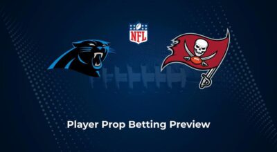 Panthers vs. Buccaneers Player Props & Odds – Week 13