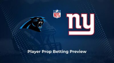 Panthers vs. Giants Player Props & Odds – Week 10