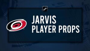 Seth Jarvis Player Prop Bets for the Hurricanes vs. Golden Knights Game - November 11