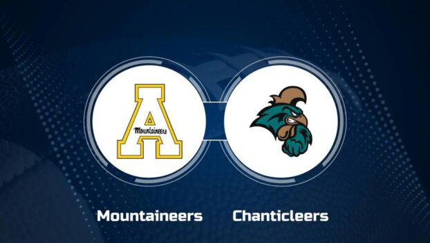 Where to Watch Appalachian State vs. Coastal Carolina on TV or Streaming Live - Nov. 7