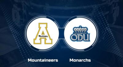 Where to Watch Appalachian State vs. Old Dominion on TV or Streaming Live - Nov. 2