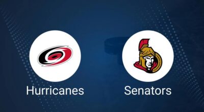 Where to Watch Carolina Hurricanes vs. Ottawa Senators on TV or Streaming Live - November 16