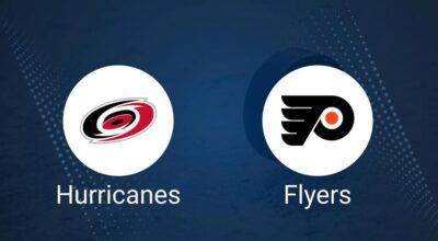 Where to Watch Carolina Hurricanes vs. Philadelphia Flyers on TV or Streaming Live - November 20