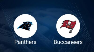 Where to Watch Panthers vs. Buccaneers on TV or Streaming Live - Dec. 1