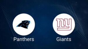 Where to Watch Panthers vs. Giants on TV or Streaming Live - Nov. 10