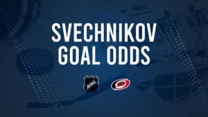 Will Andrei Svechnikov Score a Goal Against the Avalanche on November 9?