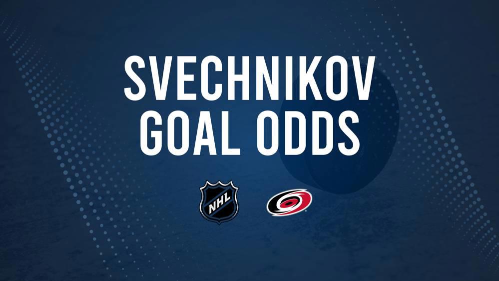 Will Andrei Svechnikov Score a Goal Against the Blues on November 17?