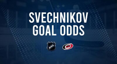 Will Andrei Svechnikov Score a Goal Against the Rangers on November 27?