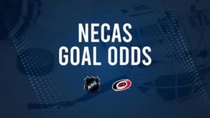 Will Martin Necas Score a Goal Against the Avalanche on November 9?